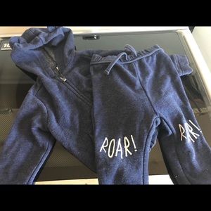 12 month Old Navy Roar Sweat jacket and pants